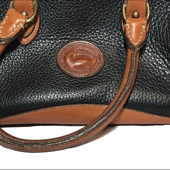 RARE NOS Vintage Original Dooney & Bourke Classic Leather Satchel Large OOAK - Picture 4 of 6